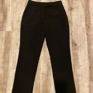 Black Topshop Straight Leg Cigarette Pants